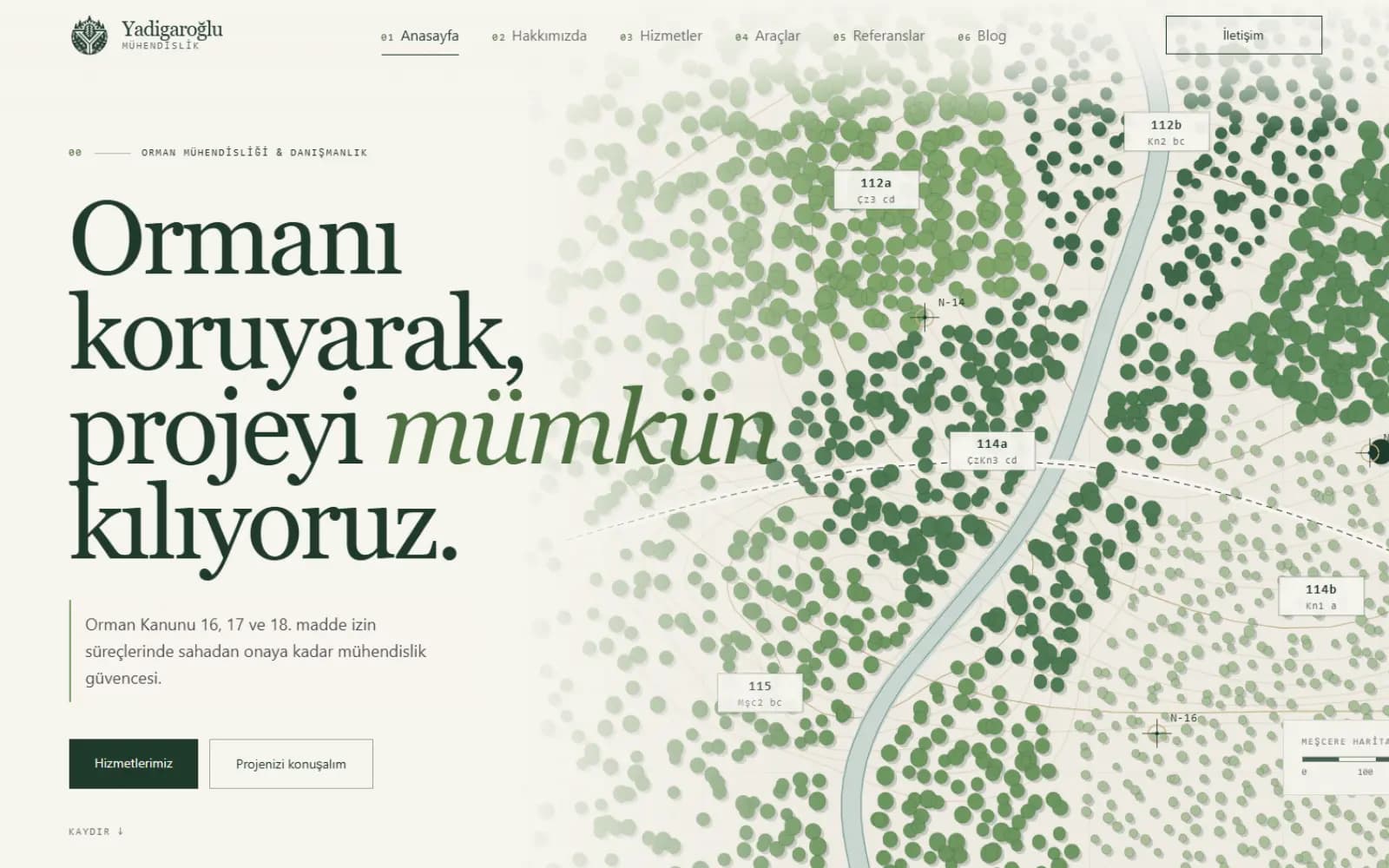 Yadigaroğlu Mühendislik — Kurumsal Web